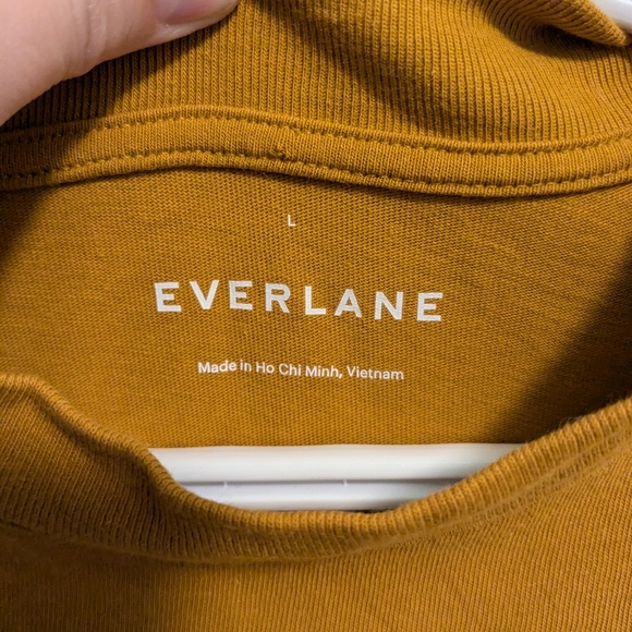 EVERLANE Mock Neck T Shirt Dress - Picture 4 of 5